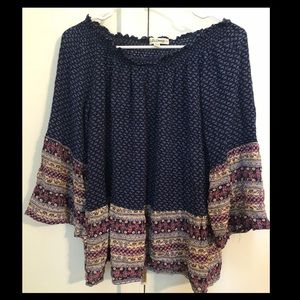 Off the shoulder shirt